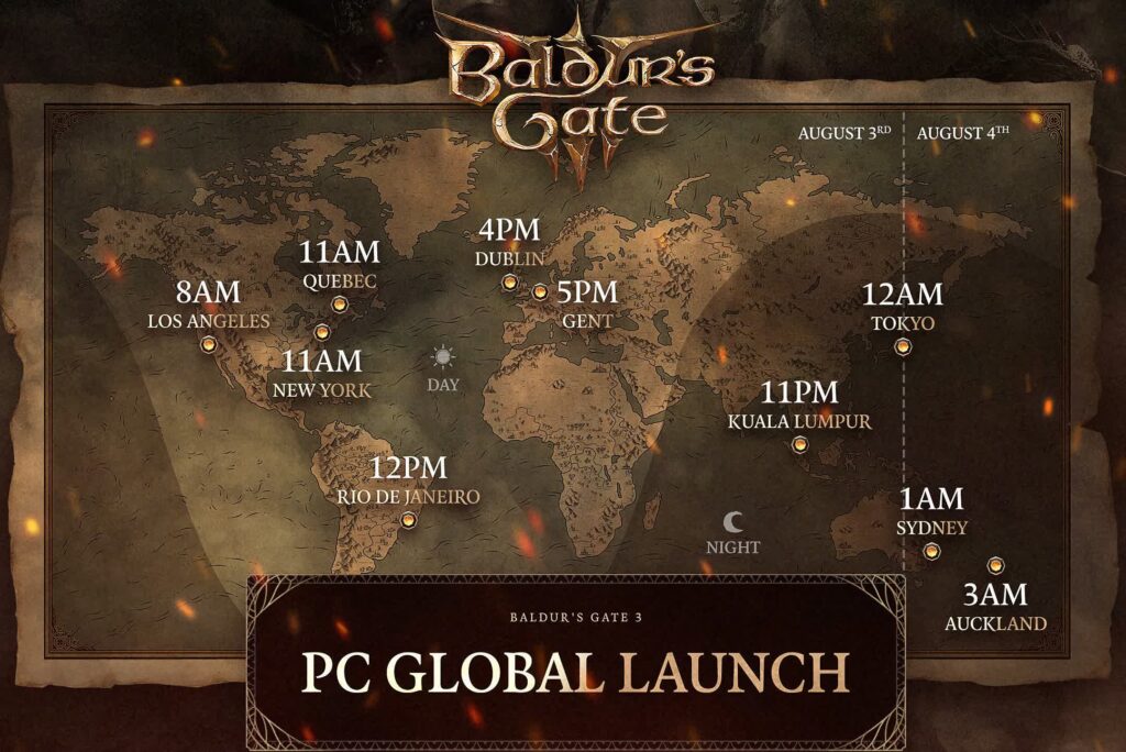 Baldur's Gate 3 early access players must delete the game and redownload all 120GB upon launch