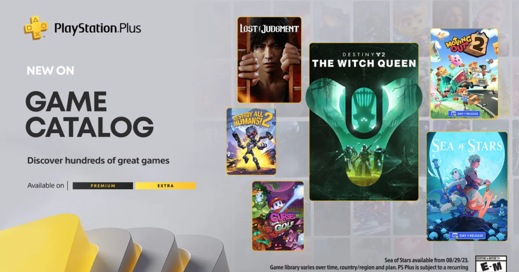 PlayStation Plus August 2023 Lineup Includes Sea of Stars, Moving Out 2, and Destiny 2: The Witch Queen