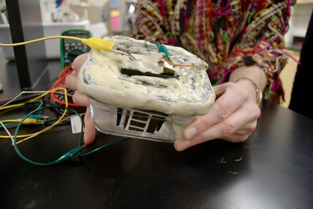 This device gathers, stores electricity in remote settings