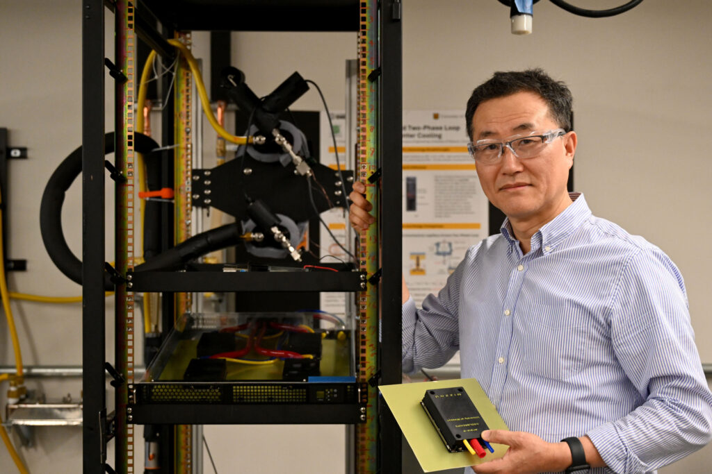 Designing a next-generation cooling system to help data centers become more energy efficient