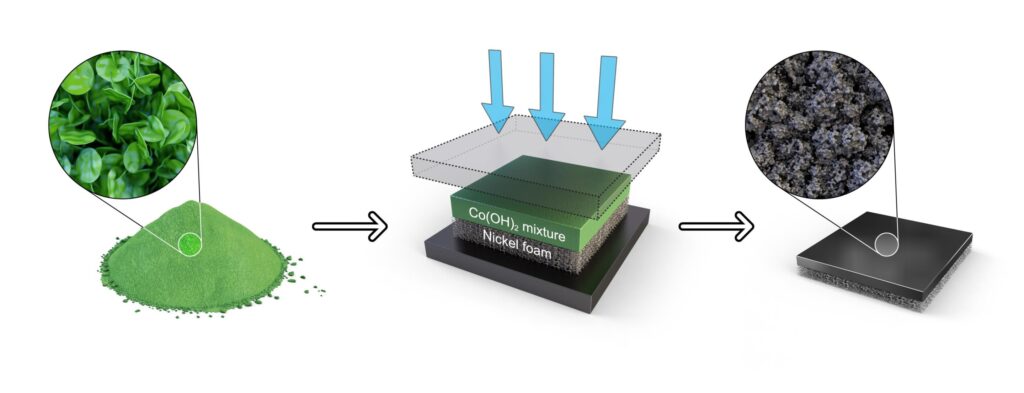 One-step process simplifies electrode fabrication for water electrolysis