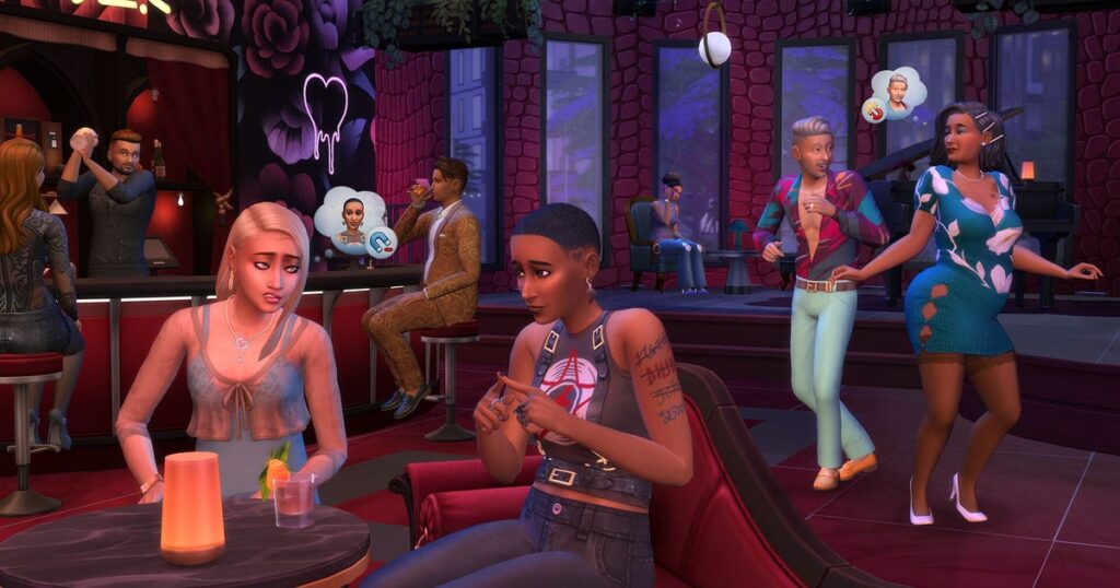 The Sims 4 now lets you set how jealous Sims will get when they catch their partner flirting