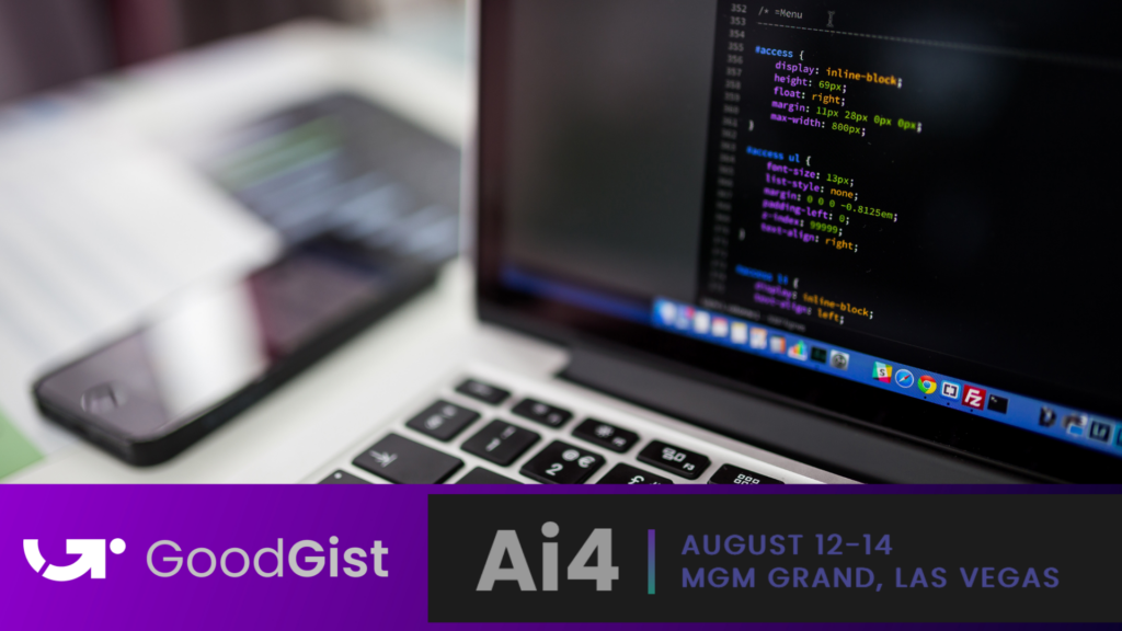 GoodGist will be at AI4 2024 with an exclusive talk on the AI revolution