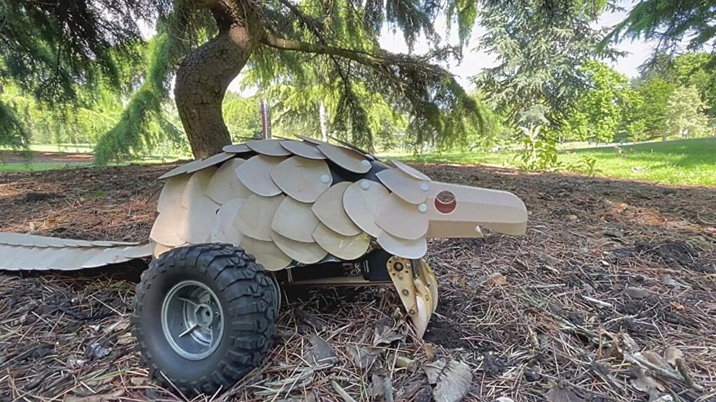 Meet Plantolin, the tree-planting robot pangolin built by student