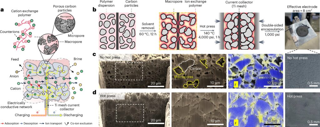 New research unlocks potential of electrochemical separation for water treatment and resource extraction
