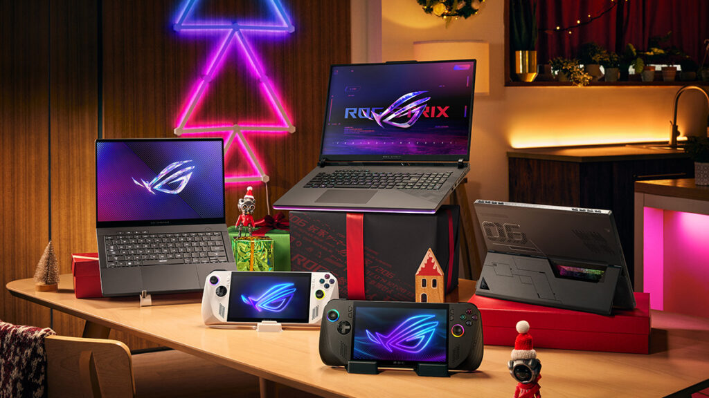 No Matter How You Play, ROG has the Greatest Gaming Gifts This Holiday Season