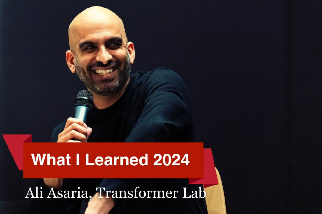 Ali Asaria, Transformer Lab (What I learned)