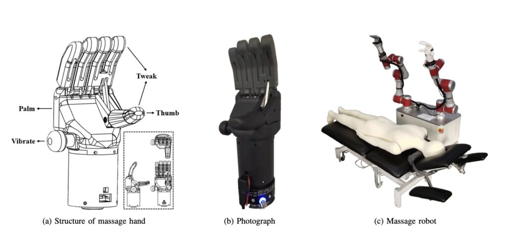 Robot mimics traditional Chinese massage techniques for therapeutic use