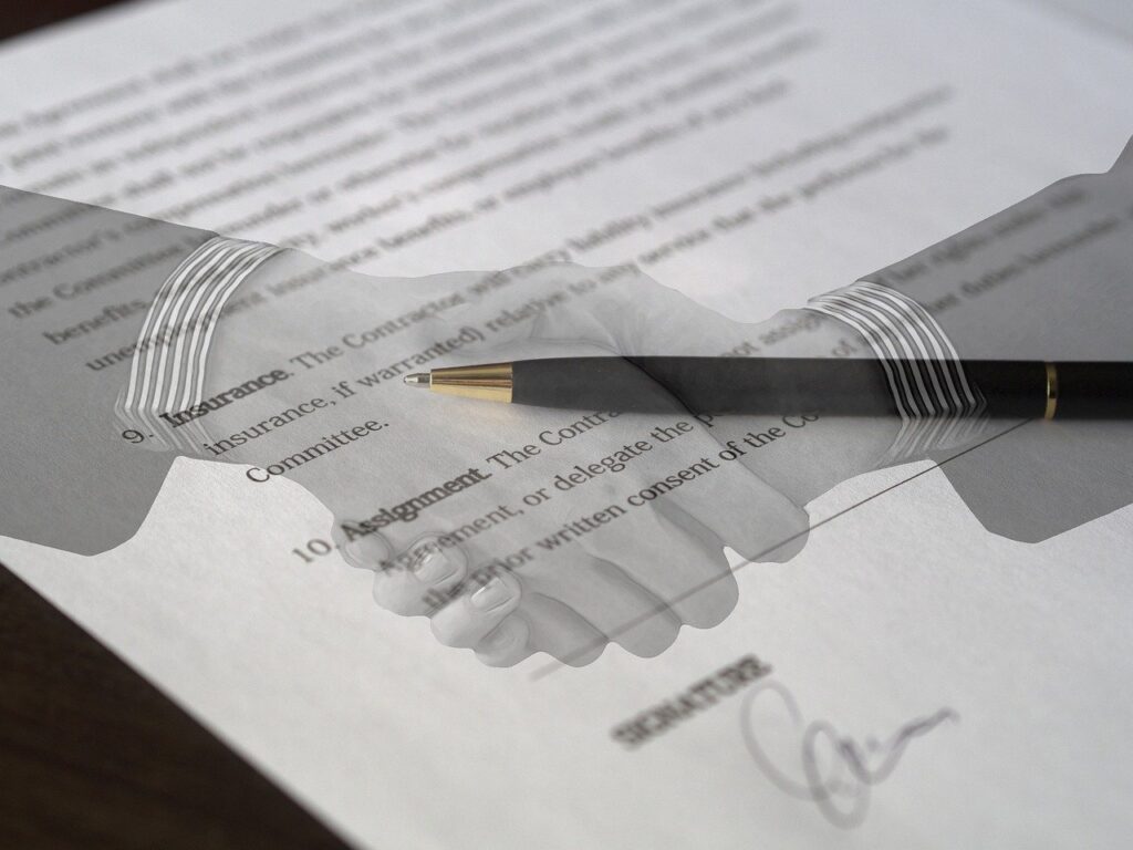 incorporation and LLC operating agreement documents on a table