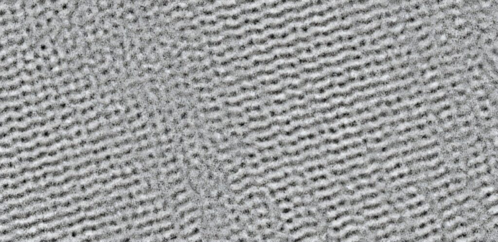 Imaging technique reveals first 2D chainmail-like material