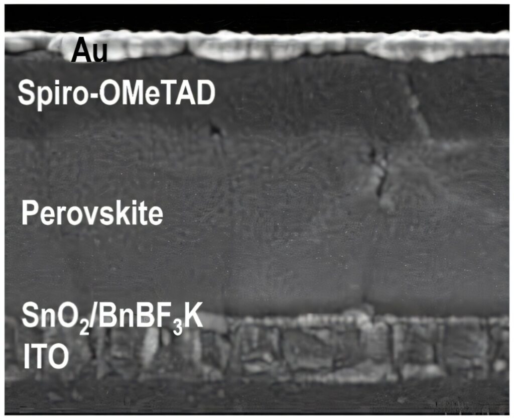 New bifacial linker enhances adhesion in flexible solar cells