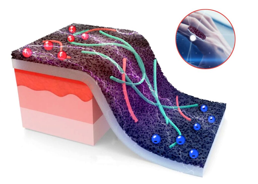 Self-powered graphene smart sensor takes the pain out of wound monitoring