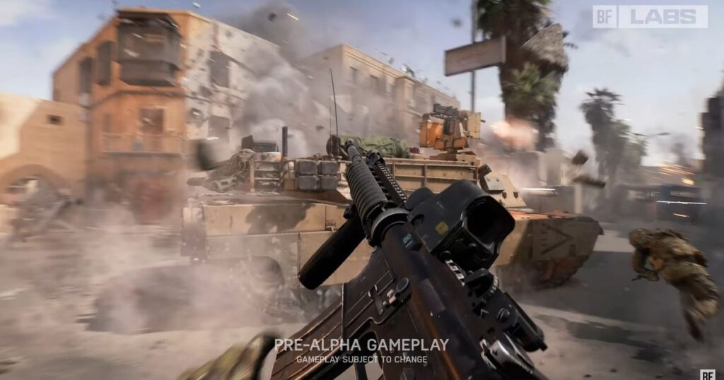 Oops, Battlefield 6 features revealed by leaked Battlefield Labs footage