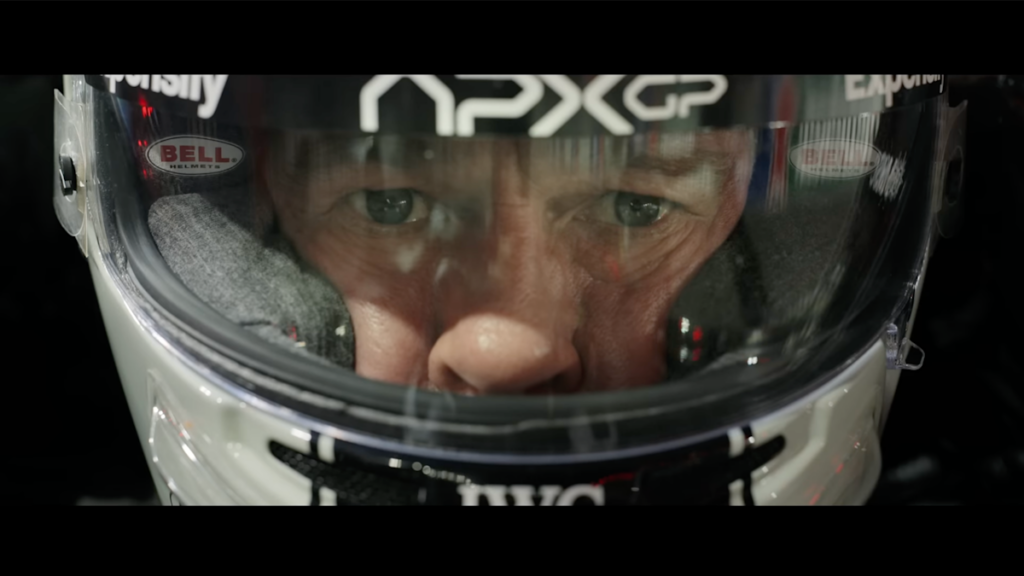 See Brad Pitt behind the wheel in the trailer for 'F1'