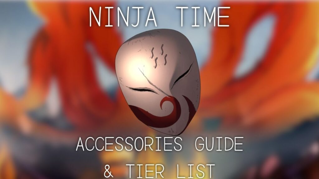 An accessory from the Ninja Time Roblox experience