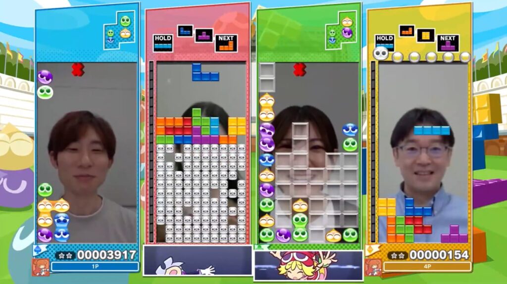 Video: Puyo Puyo Tetris 2S Shows Off Nintendo Switch 2 Camera Support