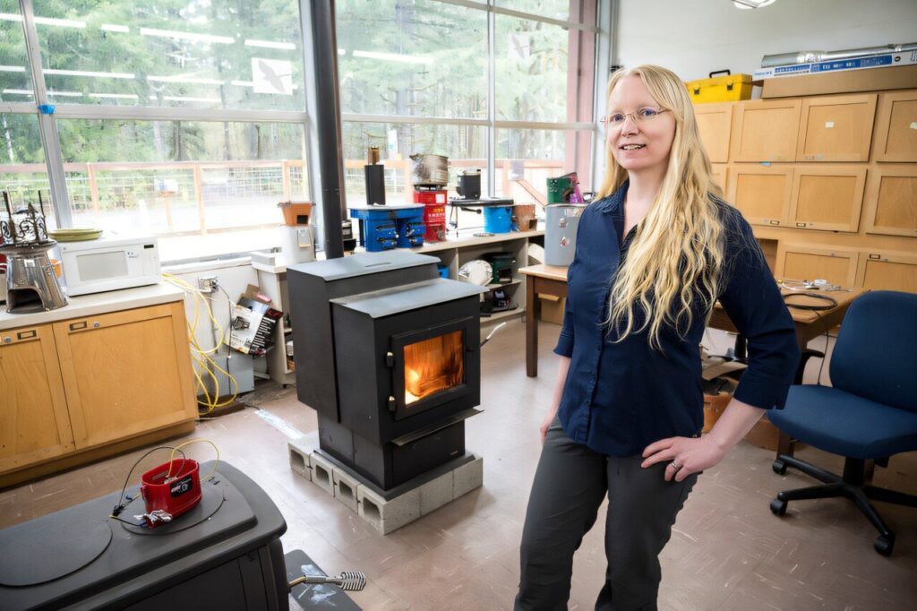 New technologies help wood-burning stoves burn more efficiently, produce less smoke
