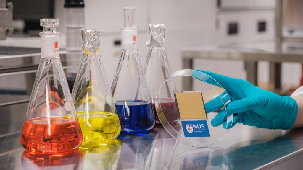 Researchers achieve record-setting perovskite tandem solar cell with novel NIR-harvesting molecule