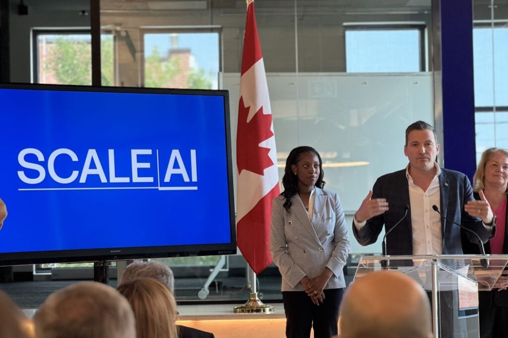 Minister Evan Solomon unveils fresh AI project funding to address “crisis moment” at ScaleAI event