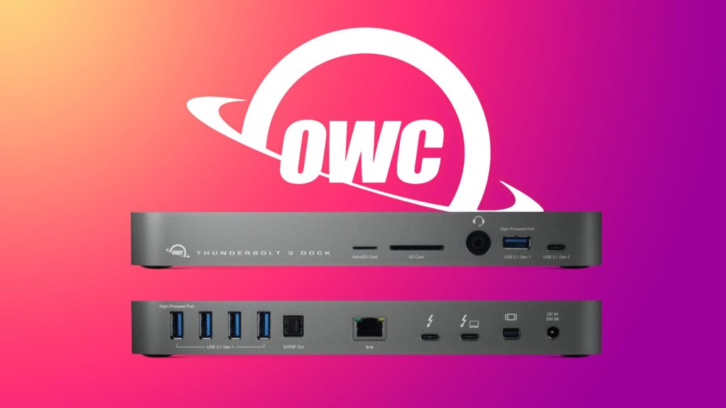 OWC Takes $130 Off Popular 14-Port Thunderbolt Dock During Back To School Sale
