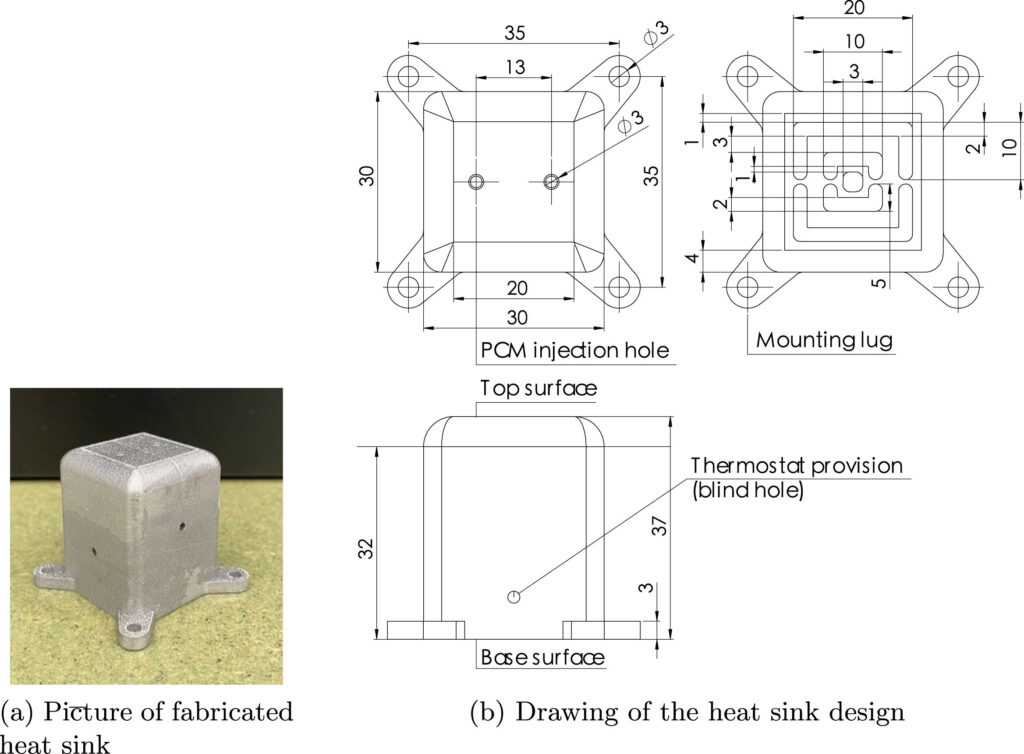 Space-based experiments show wax-filled heat sinks keep electronics cooler for longer