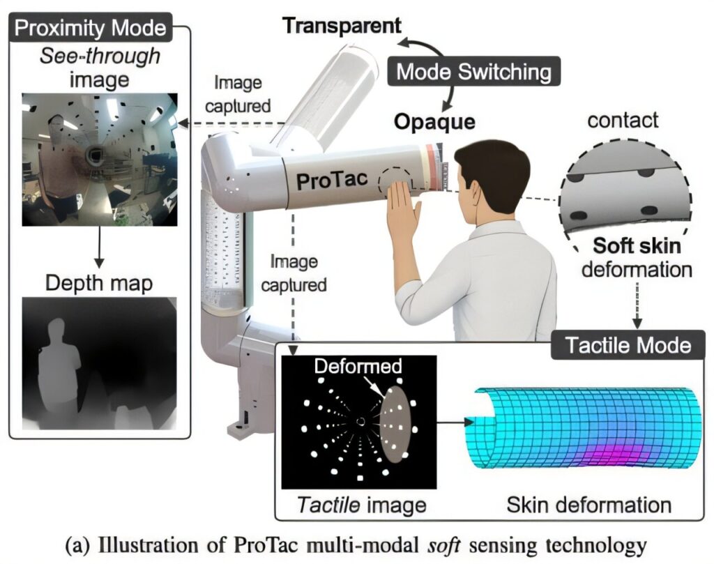 New robotic 'touch' sees danger before it hits