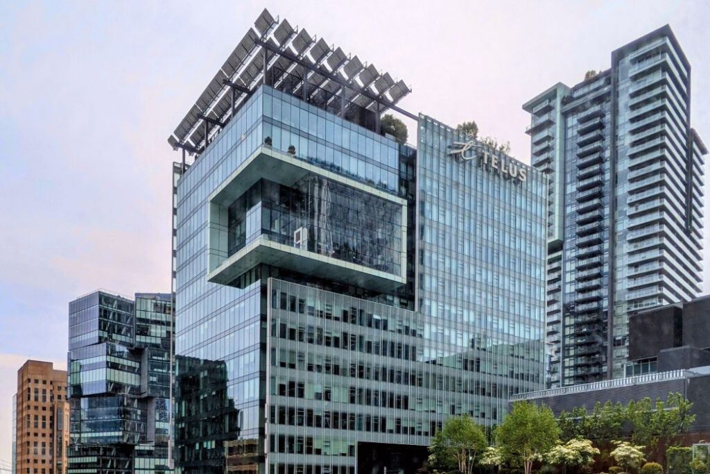 The Telus Garden building