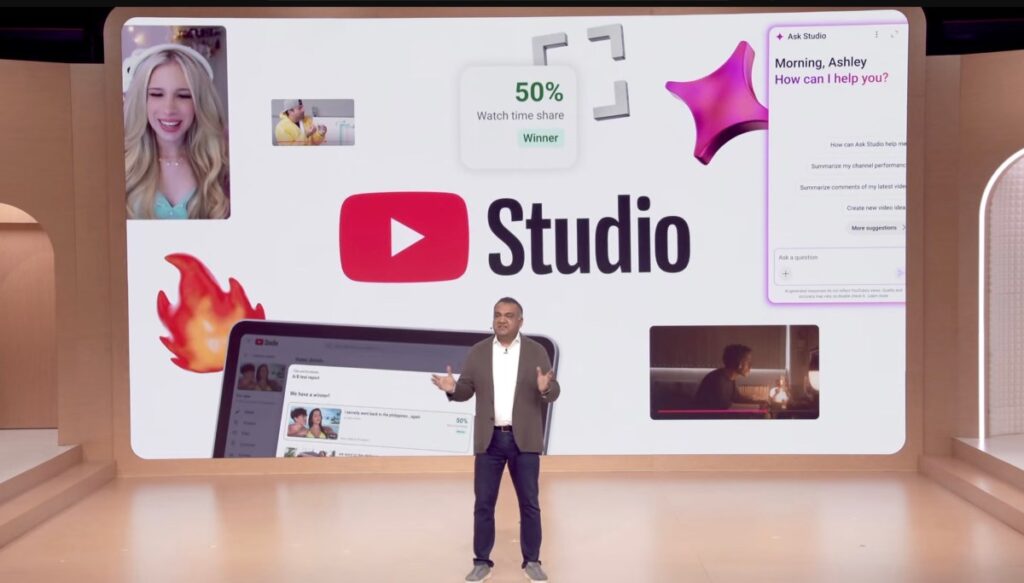 YouTube rolls out Studio updates, 'likeness' detection, lip-synced dubs, creator collabs, and more