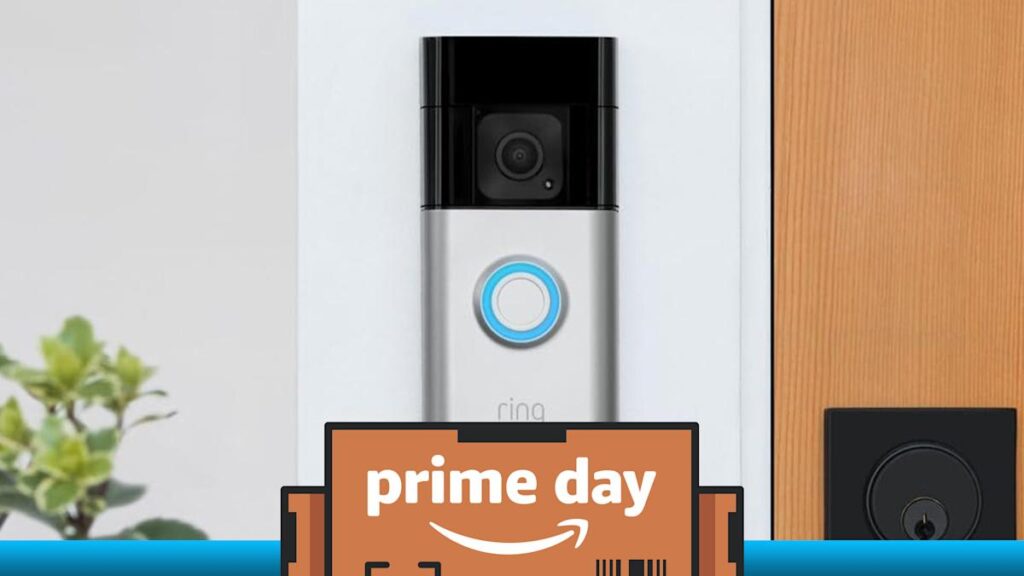 Prime Day deals include this battery-powered Ring video doorbell for $80