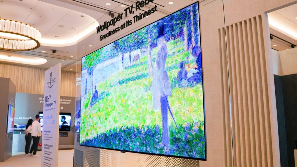 I saw LG’s ultra-thin OLED TV at CES 2026, and it made even last year’s models feel outdated I saw LG's ultra-thin OLED TV at CES 2026, and it made even last year's models feel outdated