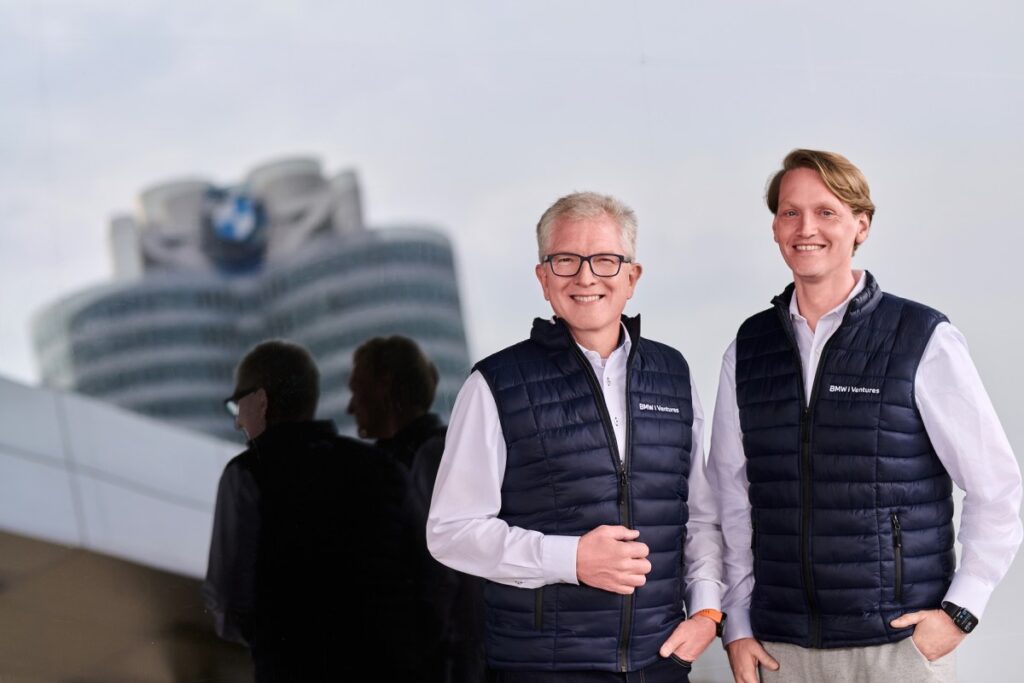 BMW i Ventures execs Marcus Behrendt (l) and Kasper Sage (r)