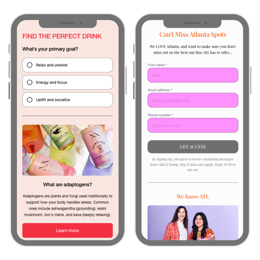 Gen Z is going back to stores. Atlanta startup Mirour wants to change what happens when they get there. image of Mirour platform in action