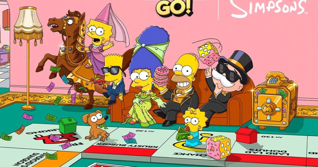 Monopoly Go x The Simpsons crossover is almost here Monopoly Go x The Simpsons crossover is almost here