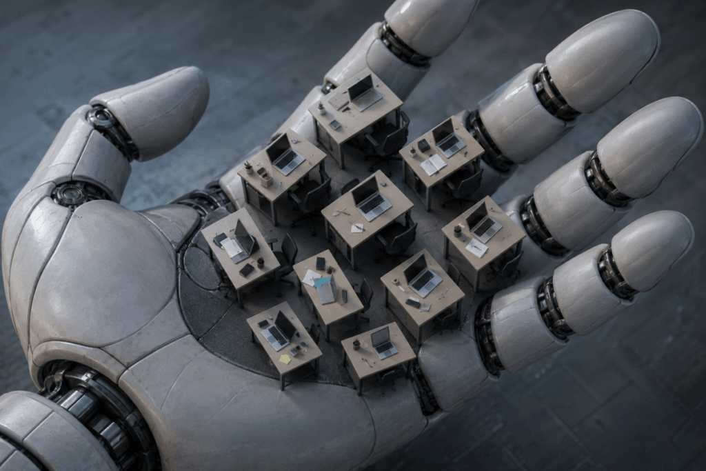 The running list: Major tech layoffs in 2026 where employers cited AI Robot hand