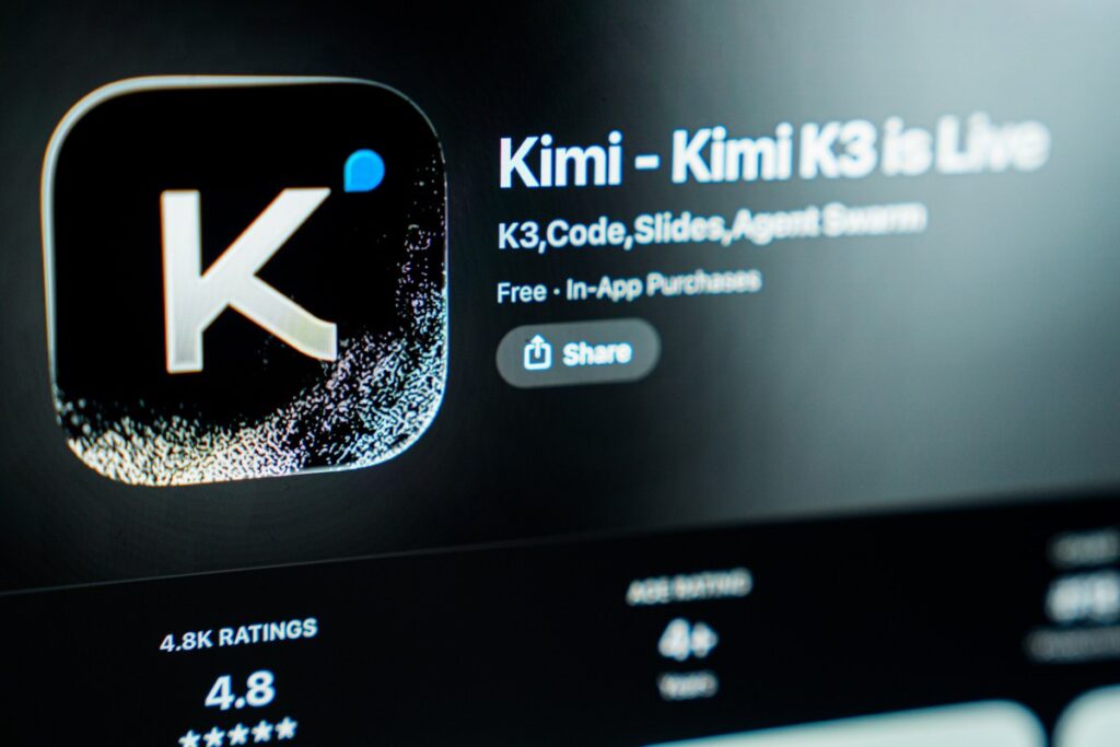 Chinese AI model Kimi escaped its cybersecurity testing environment, researchers say The Kimi K3 app icon on a smartphone arranged in Hong Kong, on Tuesday, July 21, 2026.