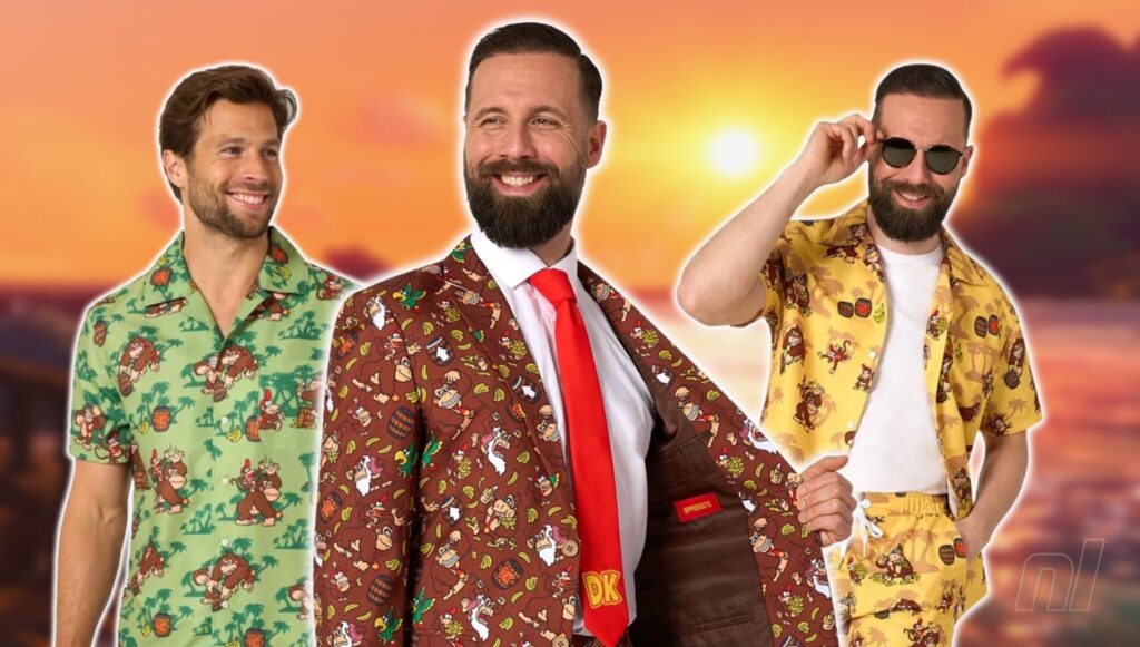 These New Donkey Kong Clothes From Nintendo And OppoSuits Are Bananas These New Donkey Kong Clothes From Nintendo And OppoSuits Are Bananas