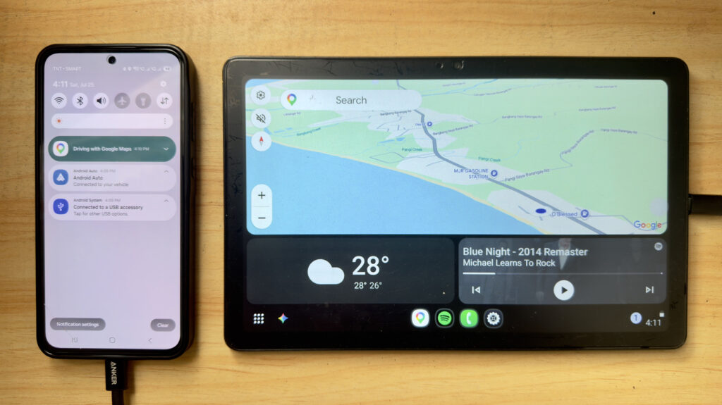 You Can Now Use Your Old Tablet As An Android Auto Head Unit
