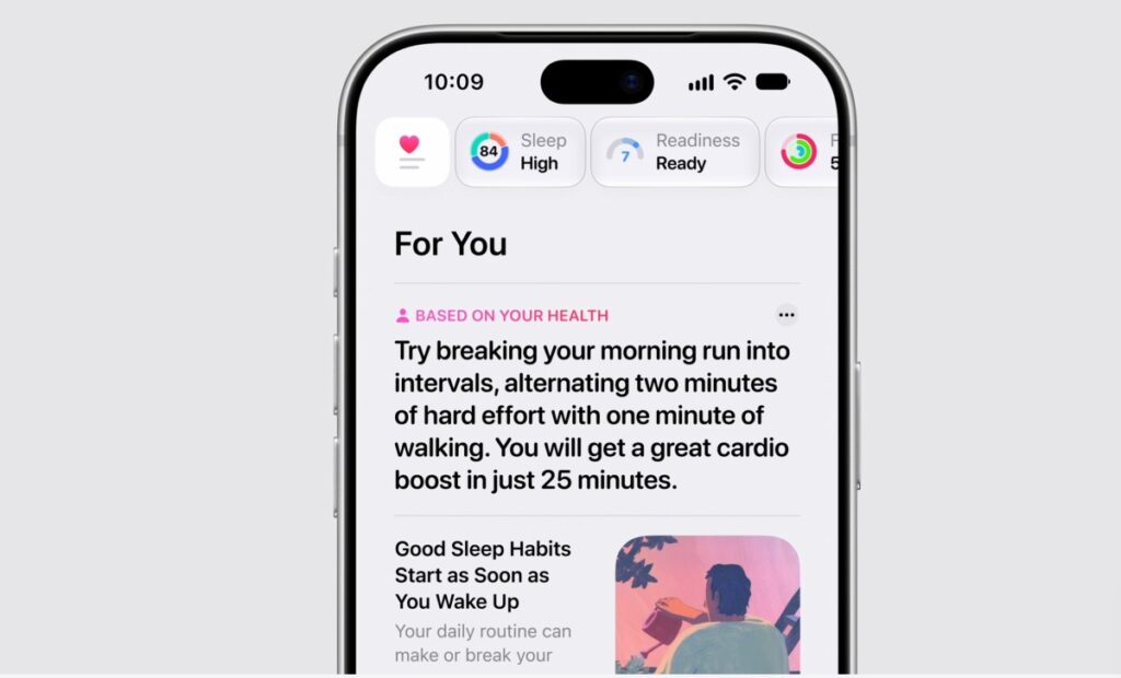 Apple’s revamped Health app will calculate your ‘health age’ and readiness score Apple's revamped Health app will calculate your 'health age' and readiness score