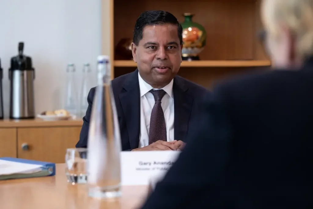 Tailscale, Windscribe co-sign open letter asking feds to further amend Bill C-22 Gary Anandasangaree sits at a desk