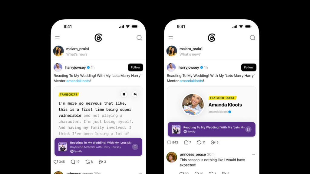 Threads Leans Even Further Into Podcasts With Transcripts, Analytics And More Threads Leans Even Further Into Podcasts With Transcripts, Analytics And More