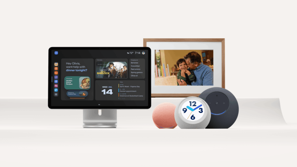Amazon debuts the Alexa Photo Frame and Echo Time smart clock, plus other upgraded devices Amazon devices