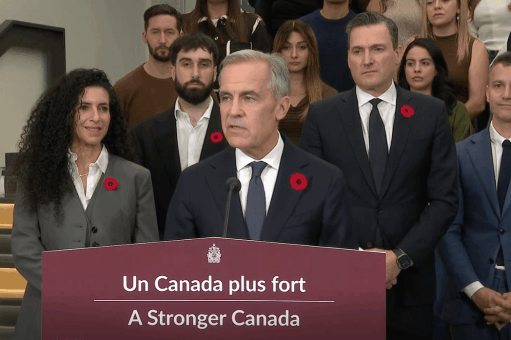 Canada to invest $1.6 billion in AI firm Cohere Mark Carney makes a funding announcement at AI research institute Mila.